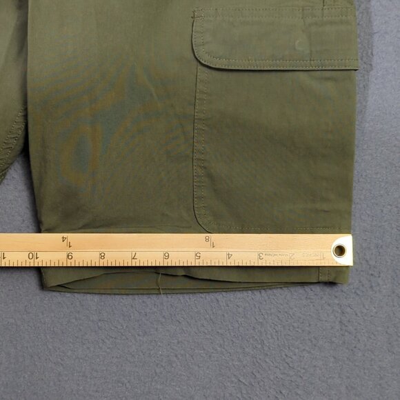 Boy Scouts Of America Shorts Men's 30 Green Cargo Convertible Pants Uppers Only - Picture 5 of 8